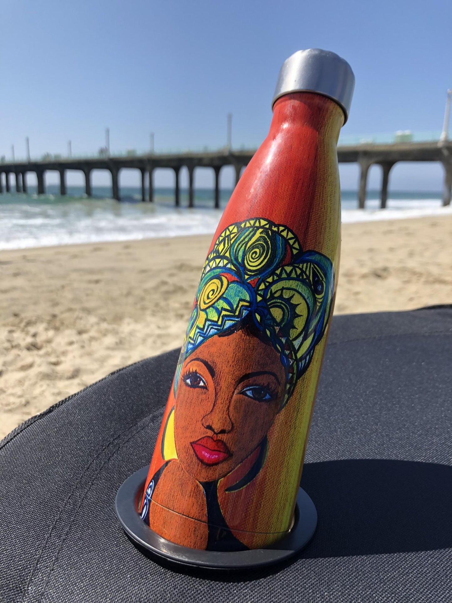 Our Blessed To Live Without Stress Stainless Steel Bottle