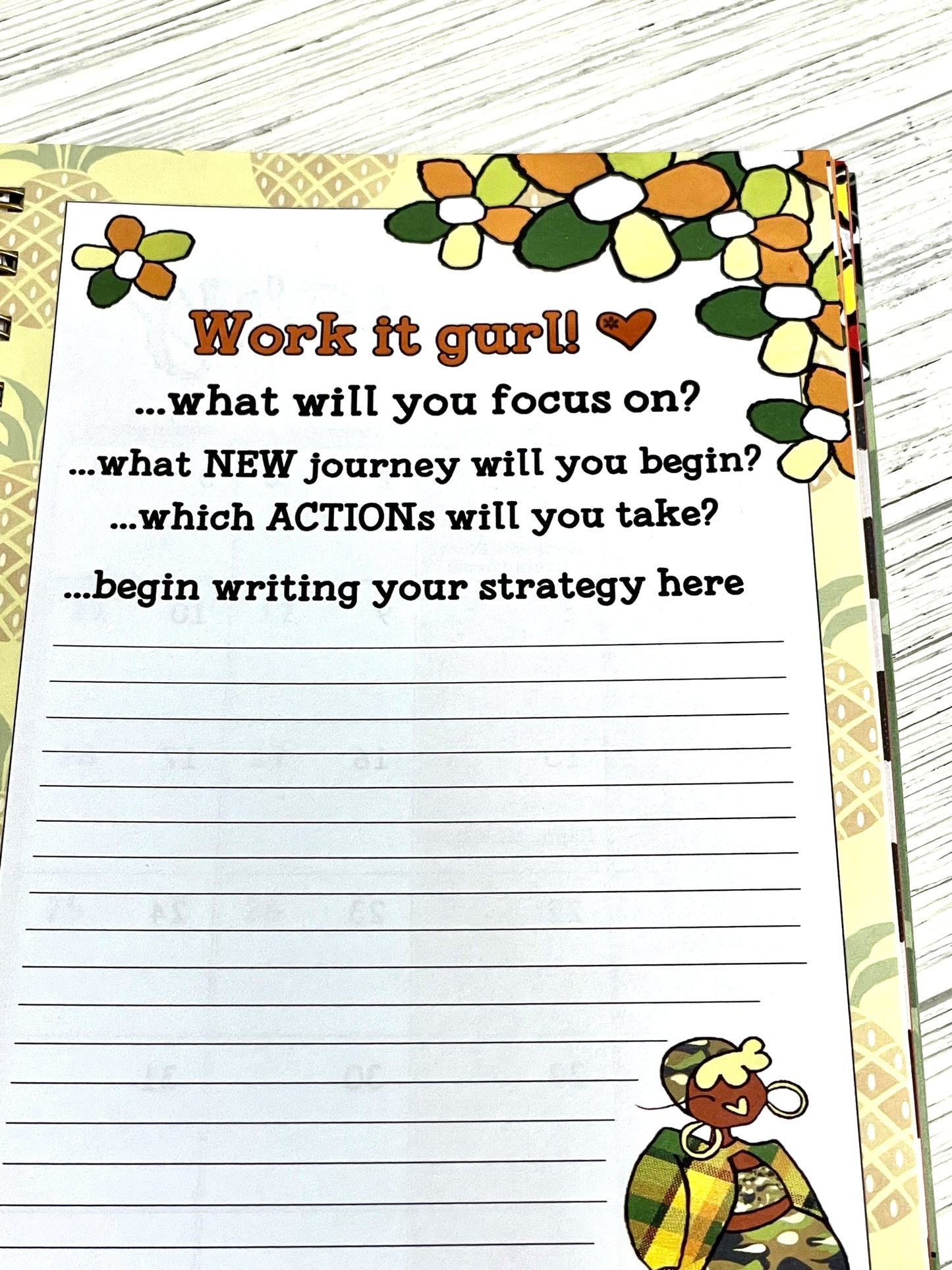 Only Accepting Showers Of Blessings! 2024 Weekly Inspirational Planner!