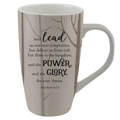 "Lords Prayer" Latte Mug