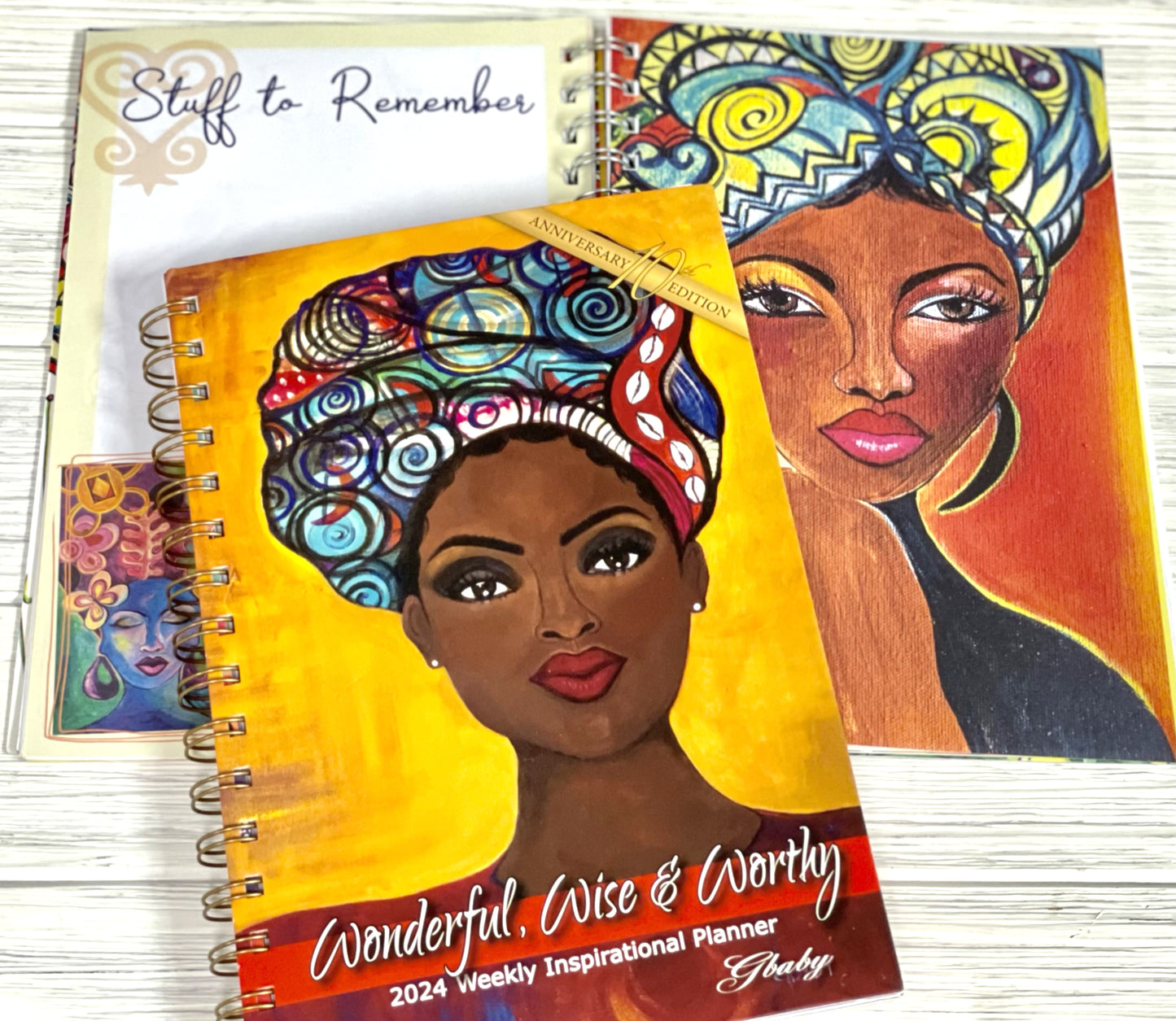 Wonderful, Wise & Worthy 2024 Inspirational Weekly Planner